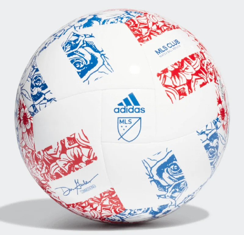 Football In White-Adidas MLS Club Ball