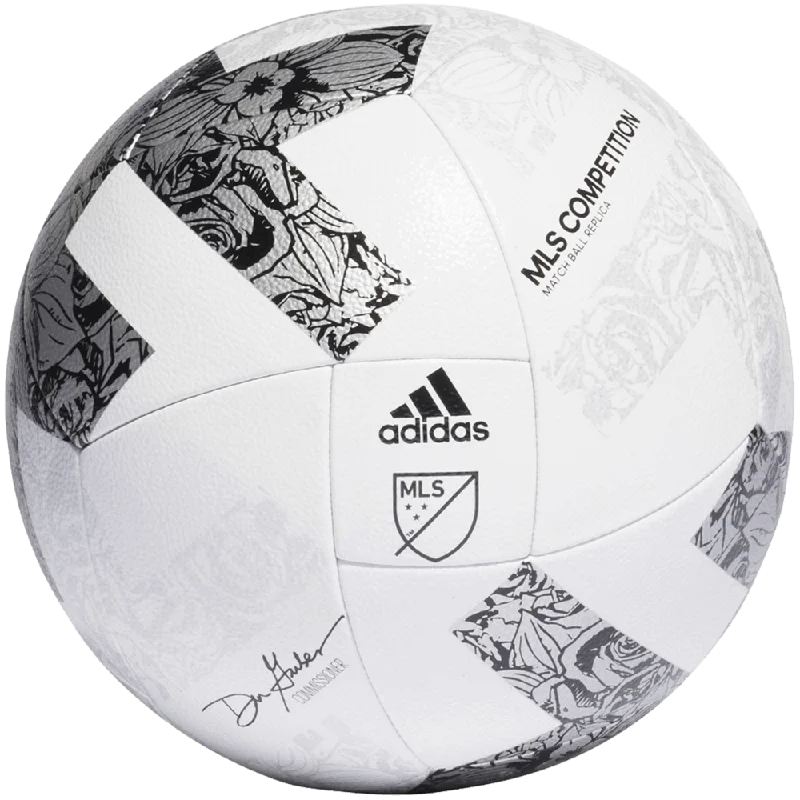 Football With Pre-Inflated Design-Adidas MLS NFHS Competition Ball