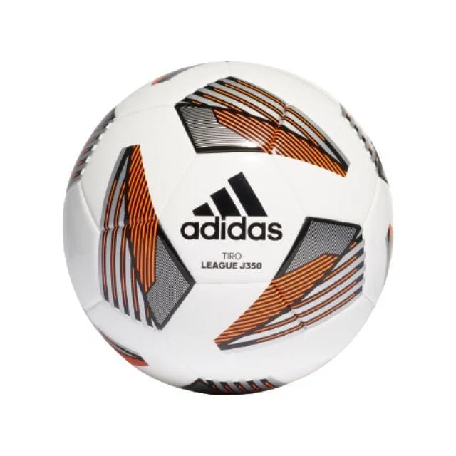 Football In Custom Colors-Adidas Tiro League Junior 350 Gs-Boys Football Ball White/Orange