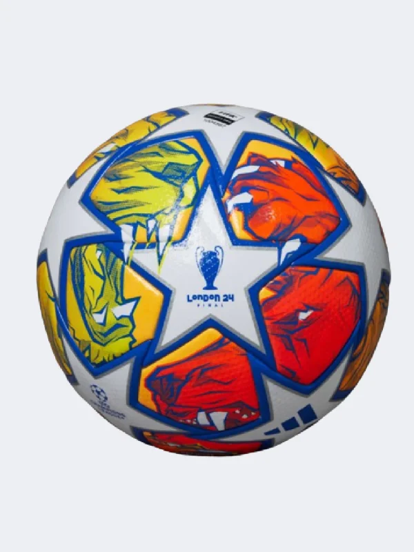 Football For Senior Ease-Adidas Uefa Champions League Pro Knockout Unisex Football Ball White/Blue/Orange