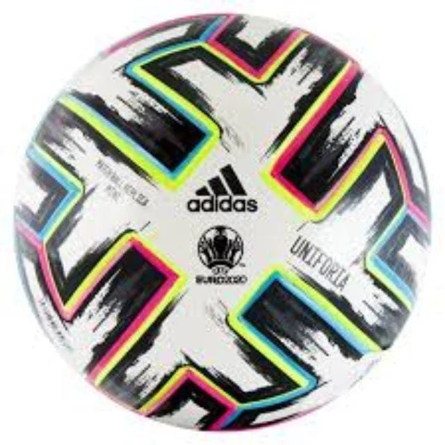 Football With Size 9-Adidas Uniforia Mini Unisex Football Ball White/Multicolor