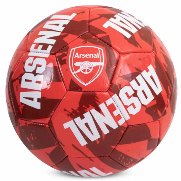 Football With Coach Approval-Arsenal FC Graffiti Football