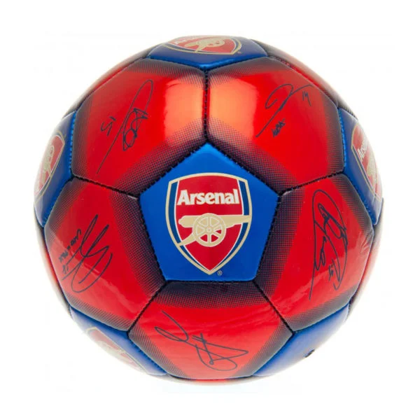 Football With Smooth Roll-Arsenal FC Skill Ball - Signature