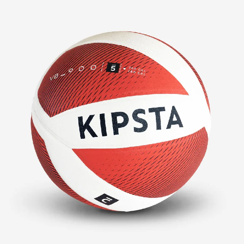 Football With Spiral Accuracy-Ballon de volley-ball V900 blanc/rouge