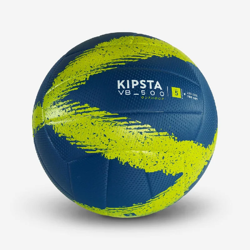 Football For Veteran Skills-BALLON DE VOLLEY-BALL OUTDOOR VBO500 BLEU FONCE ET JAUNE