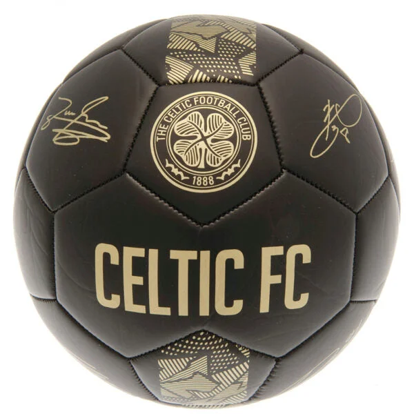 Football For Sweat Resistance-Celtic FC Football - Gold