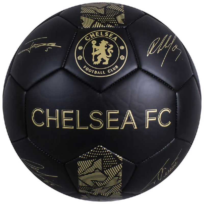 Football For Club Merch-Chelsea FC Football - Signature Gold