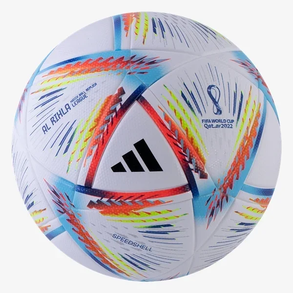 Football With Shock Resistance-Adidas FIFA World Cup 2022 Al Rihla League Soccer Ball