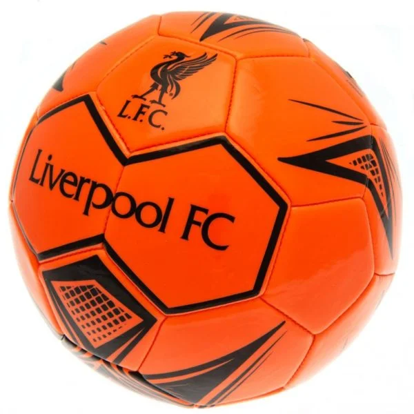 Football For Influencer Picks-Liverpool FC Football Orange  Size 4