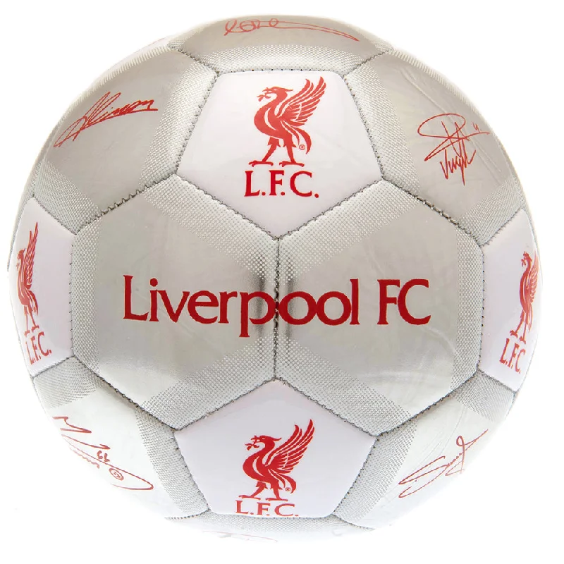 Football With Limited Editions-Liverpool FC Football - Signature