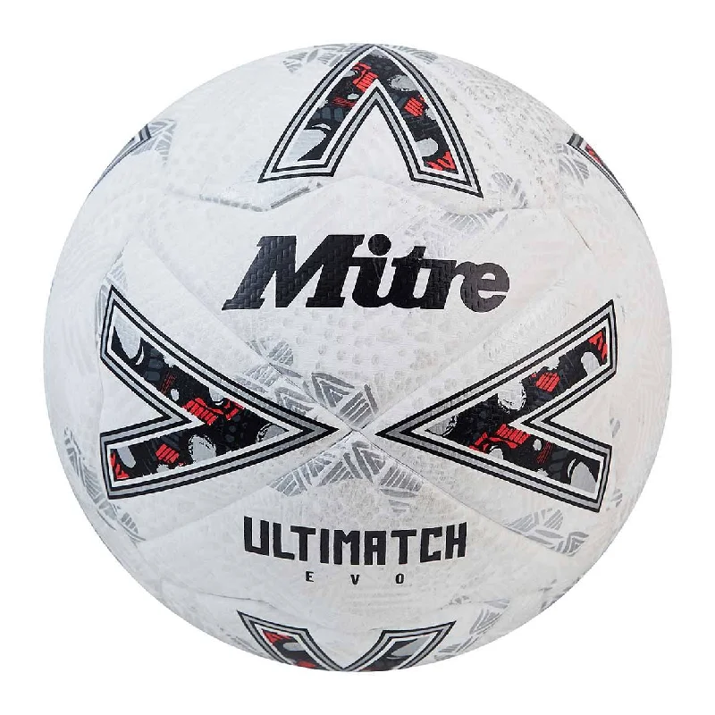 Football With Regulation Weight-Mitre Ultimatch Evo Match Football