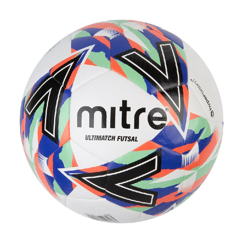 Football With Stylish Patterns-Mitre Ultimatch Futsal