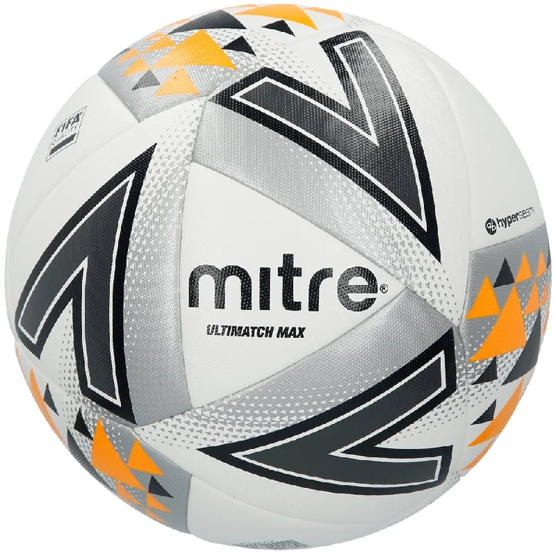 Football With Vintage Look-Mitre Ultimatch Max Football | Size 5