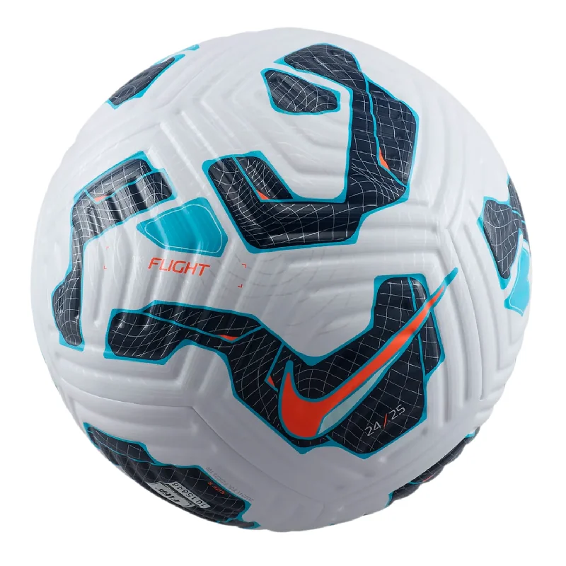 Football For Punt Skills-Nike Flight Ball 24/25 (White/Blackened Blue)