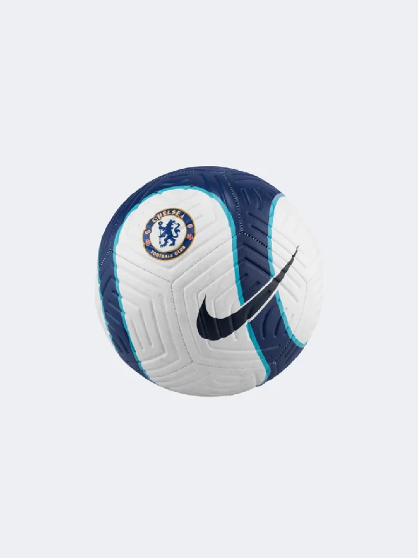 Football With Balanced Feel-Nike Chelsea Fc Strike Unisex Football Ball White/Blue