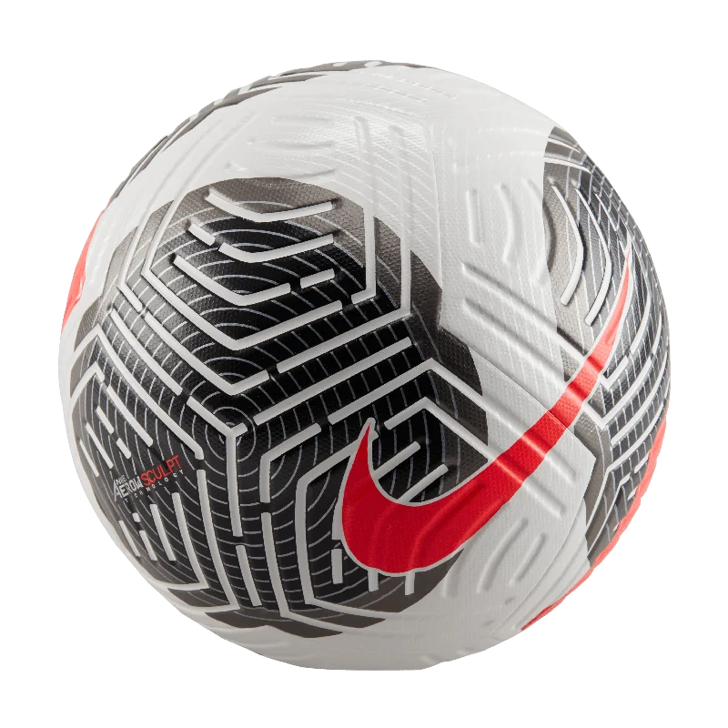 Football For Kickers-Nike Club Elite Soccer Ball-White/Black/Bright Crimson