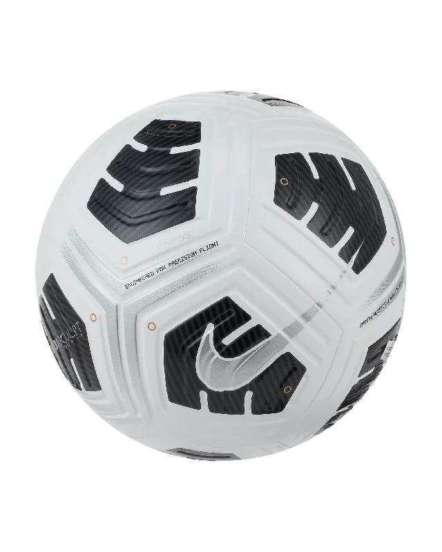 Football For All Surfaces-Nike NFHS Club Elite Team Soccer Ball-White/Black