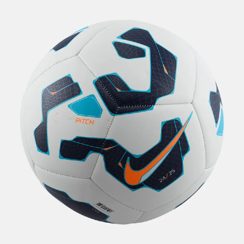 Football For Easy Cleaning-Pitch Soccer Ball, White/Blue/Crimson