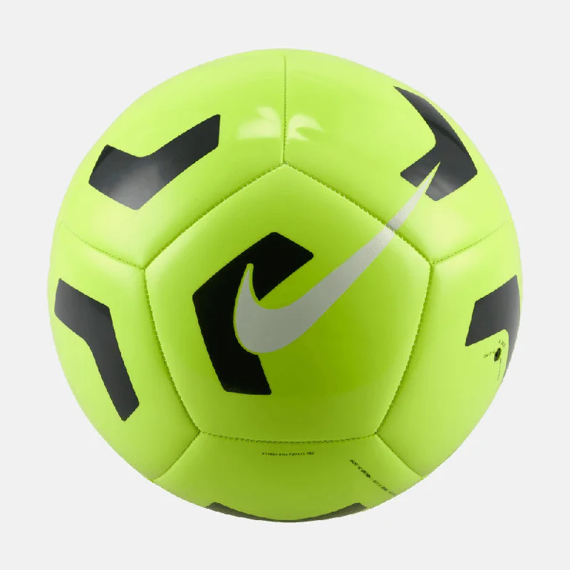 Football For Daytime Play-Nike Pitch Soccer Training Ball, Volt/Black