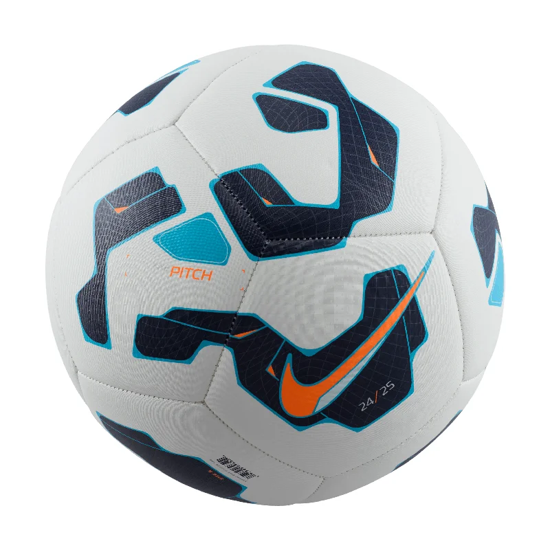 Football With Signature Prints-Nike Pitch Soccer Ball