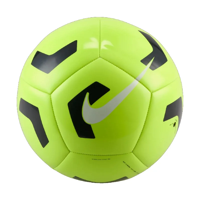 Football For Fast Plays-Nike Pitch Training Soccer Ball (Volt/Black)