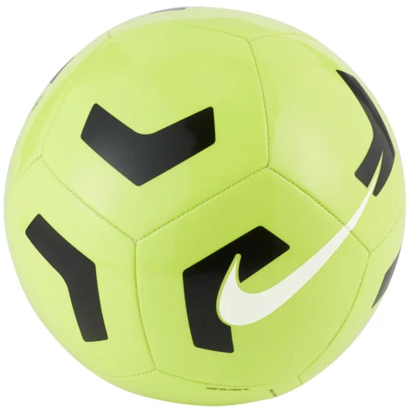 Football With Squad Logos-Nike Pitch Training Ball (Volt/Black)