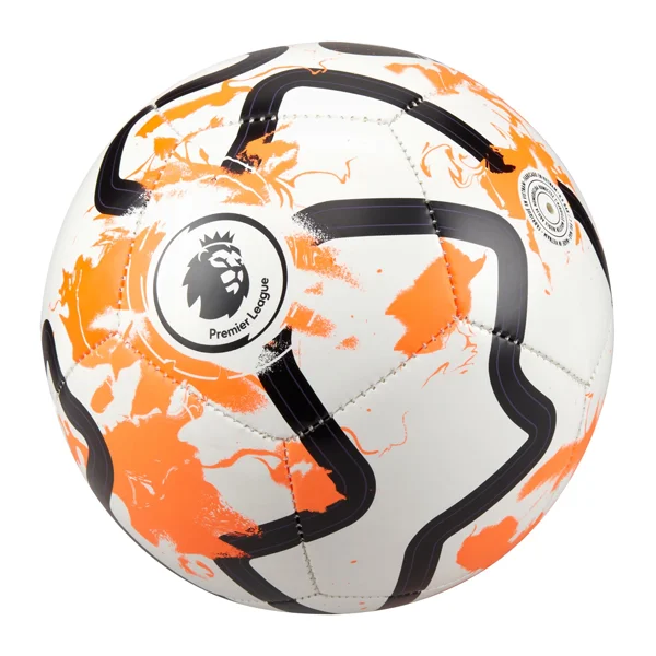 Football With Fall Tones-Nike Premier League Skills Mini Ball 23/24 (White/Total Orange)