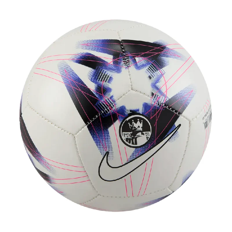 Football For Summer Heat-Nike Premier League Skills Mini Ball 23/24 (White/Fierce Purple)