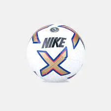 Football With QB Grip-Nike Premier League Academy Mini Soccer Ball - White/Gold