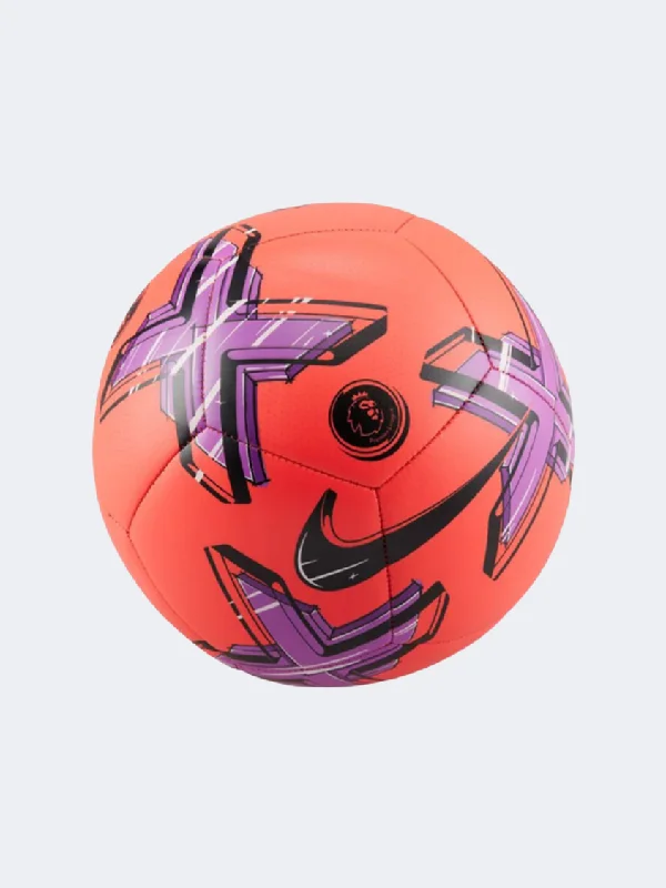 Football With Textured Surface-Nike Premier League Pitch Football Ball Red