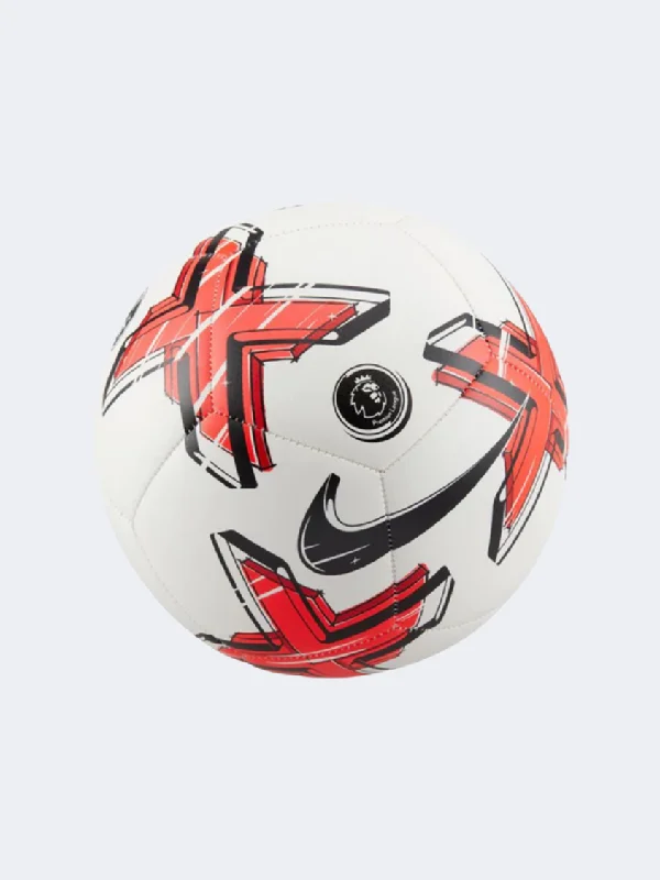 Football With NFL Logos-Nike Premier League Pitch Football Ball White