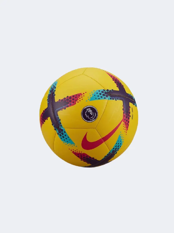 Football For Skill Practice-Nike Premier League Pitch Unisex Football Ball Yellow/Purple/Red