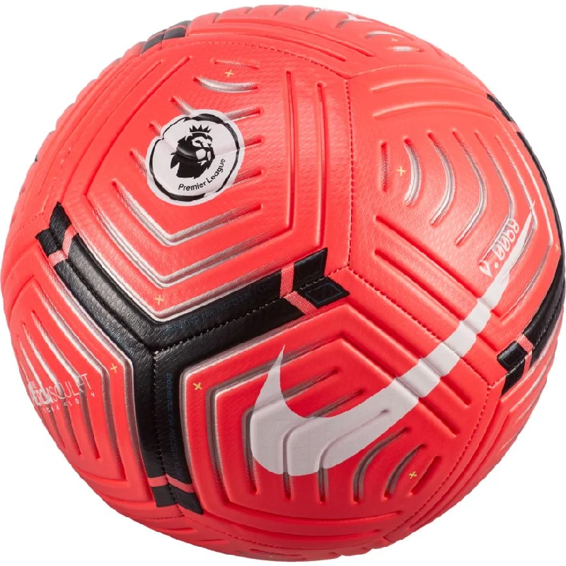 Football With Pro-Grade Build-NIKE PREMIER LEAGUE STRIKE BALL-RED