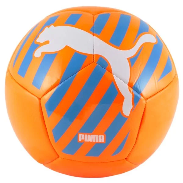 Football With Control Feel-Puma Big Cat Training Ball (Ultra Orange)