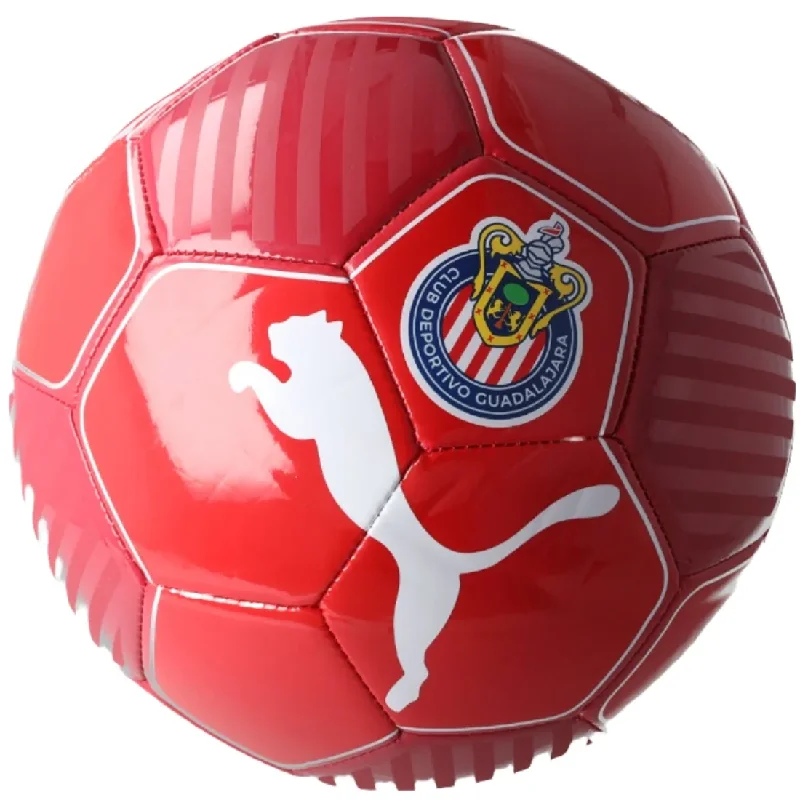 Football With Flash Sales-Puma Chivas Essential Soccer Ball 24/25 (Puma Red/Club Red)