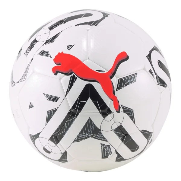 Football For Player Comfort-Puma Orbita 6 MS Training Ball (Puma White/Puma Red)