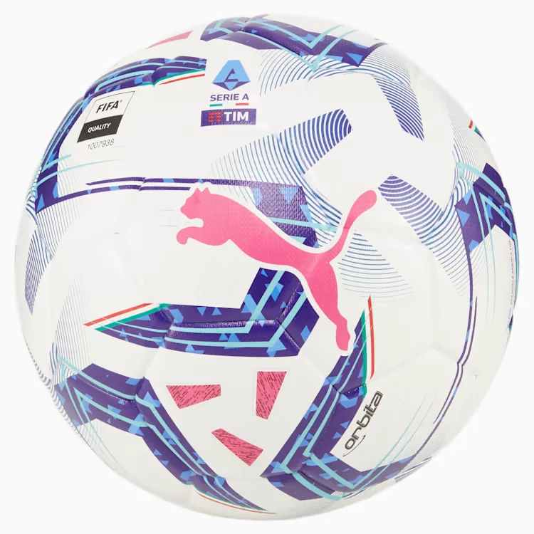 Football With Durable Cover-Puma Orbita Serie A FIFA Quality Soccer Ball