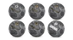 Football With Team Branding-Team Merchandise 32 Panel Camo Signature Football