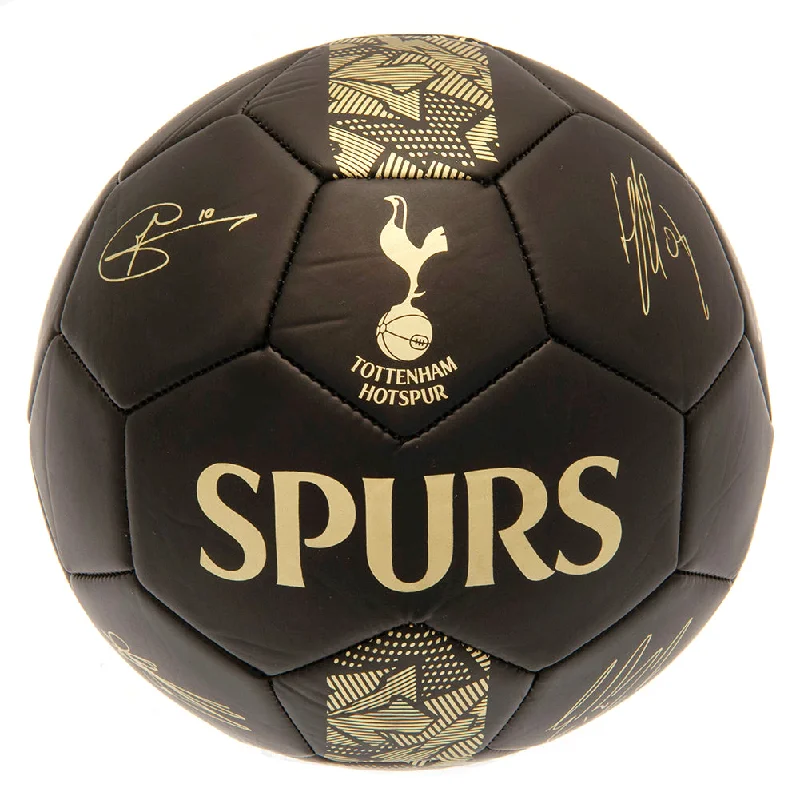 Football For Club Merch-Tottenham Hotspur FC Football Signature Gold