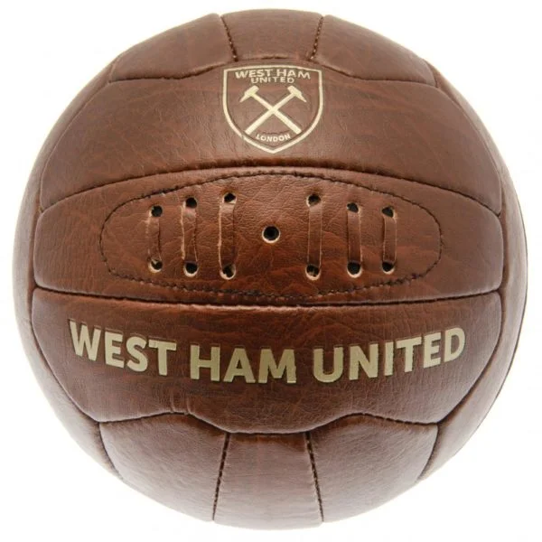 Football For Indoor Play-West Ham United FC Faux Leather Football