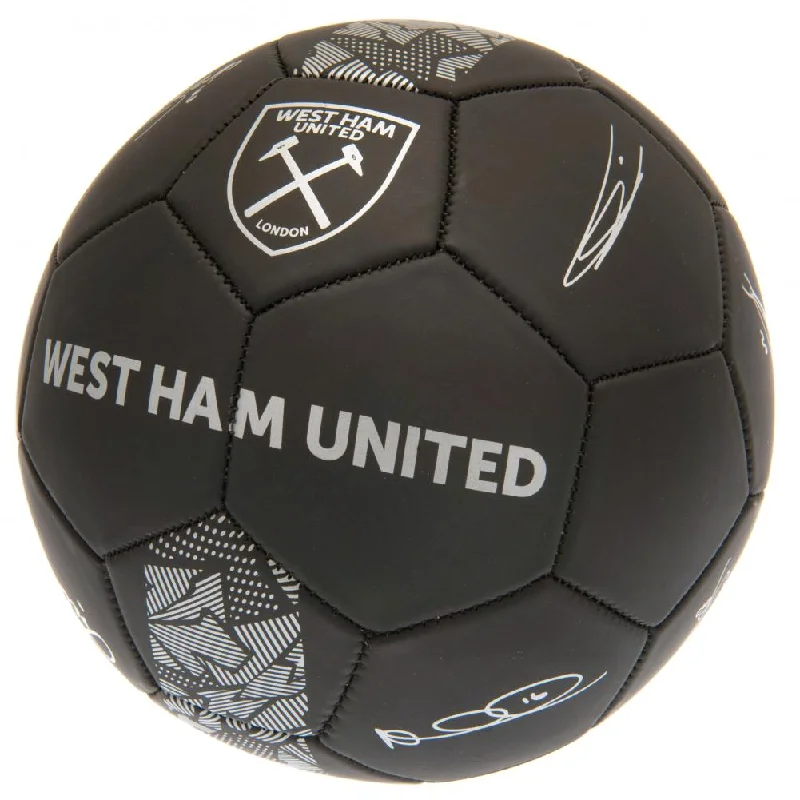 Football For Pre-Order Deals-West Ham United FC Football Signature