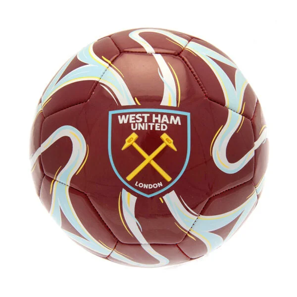 Football With Vintage Look-West Ham United FC Skill Ball