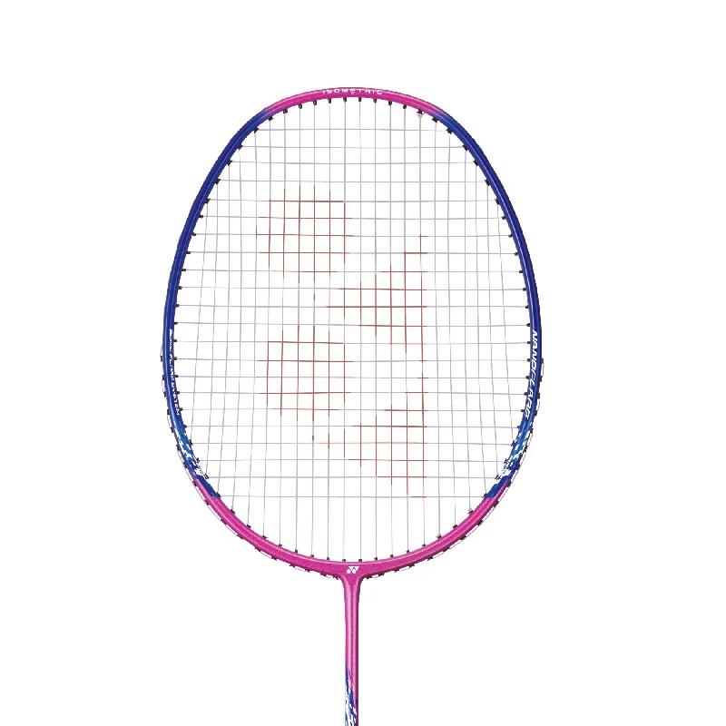 Badminton Racket For All Courts-Yonex Nanoflare 001 Clear (Cyan, Pink)