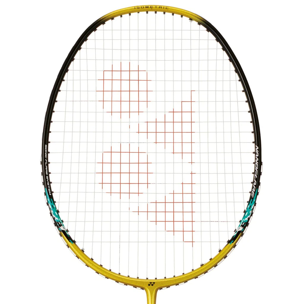 Badminton Racket With Simple Style-Yonex Nanoflare 001 Feel (Gold)