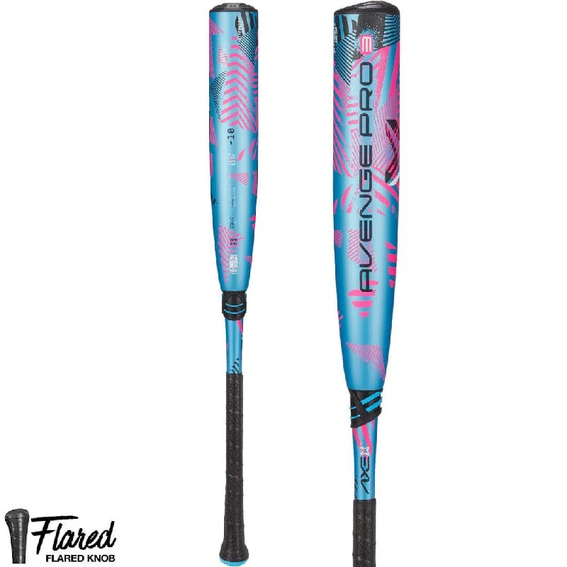 Baseball Bat For Fast Pitch-2024 AXE Avenge Pro 3 Flared (-10) USSSA Senior League Baseball Bat: L148M-FLR