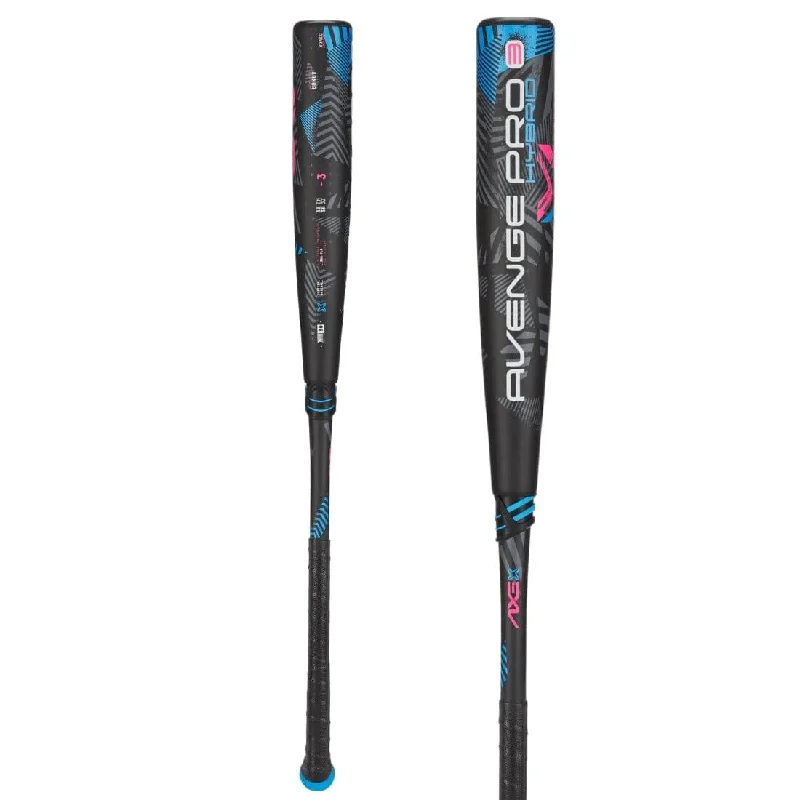 Baseball Bat For Training-2024 Axe Avenge Pro Hybrid (-3) BBCOR Baseball Bat: L130M