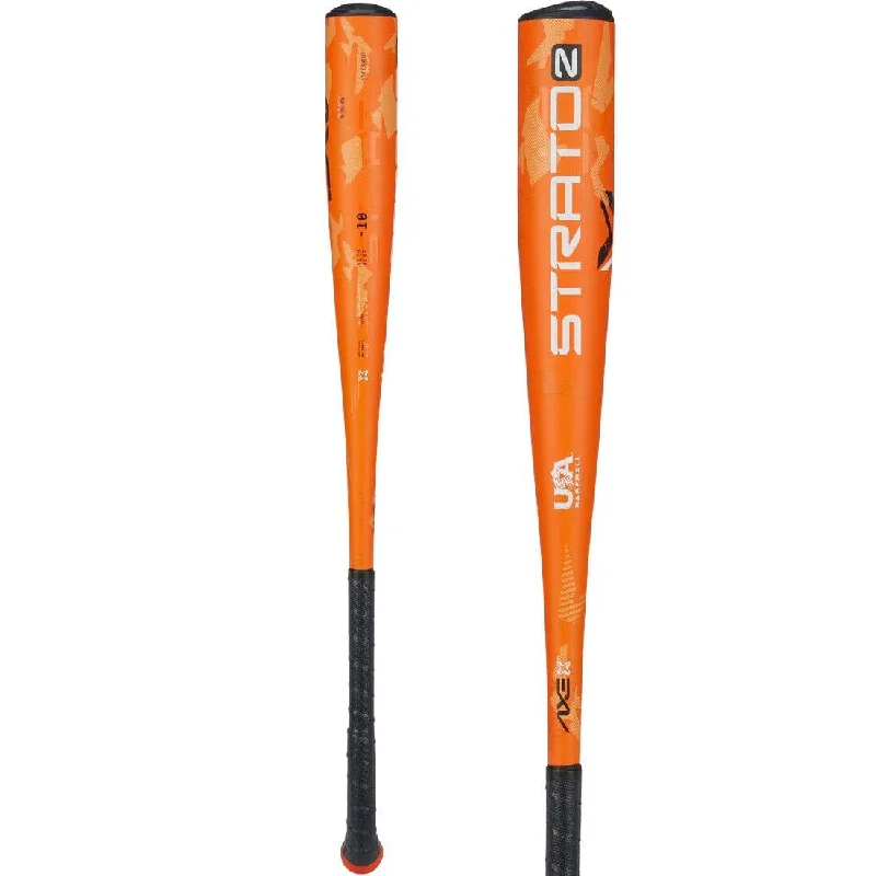 Baseball Bat For Sandlot Games-2024 AXE Strato 2 (-10) USA Baseball Bat: L185M