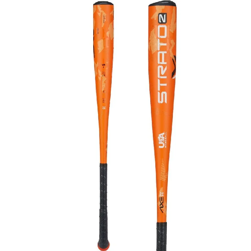 Baseball Bat For Night Games-2024 AXE Strato 2 (-5) USA Baseball Bat: L195M