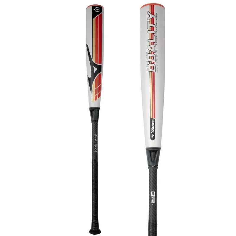 Baseball Bat With Pre-Taped Grip-2024 Mizuno Duality B25 (-3) BBCOR Baseball Bat: 340673