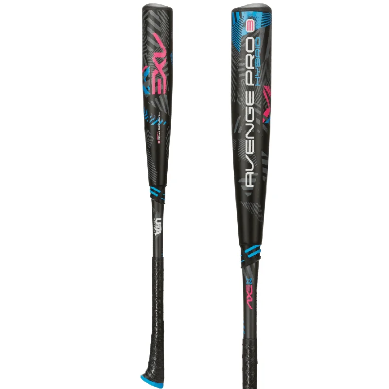 Baseball Bat With Eco-Friendly Wood-2024 AXE Avenge Pro 3 Hybrid (-5) USA Baseball Bat: L208M